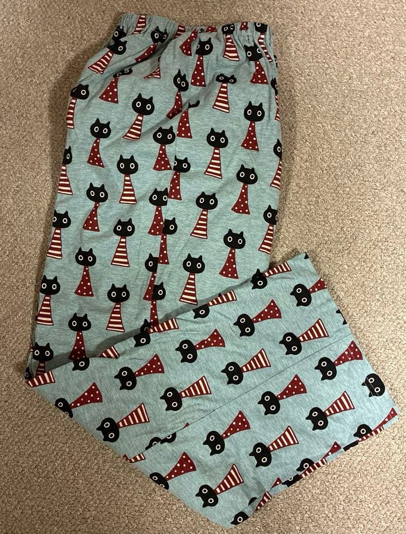 ワコール　ATUKO MATANO猫柄パジャマセット