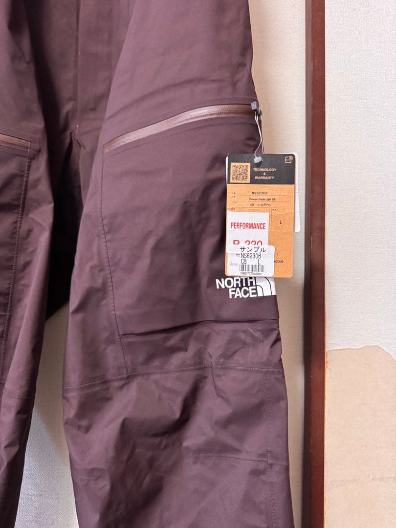 【新品】NORTHFACE GORE-TEX スノーボードウエア ビブパンツ L