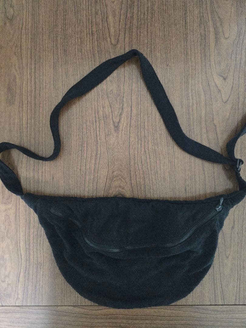 美品 COMOLI 24SS シルクネップ ウエストバッグ