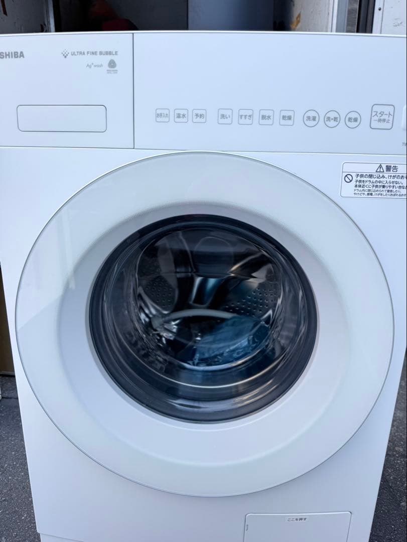 ドラム洗濯機　TOSHIBA TW-84GS4L 2024年製【2週間のみ使用】