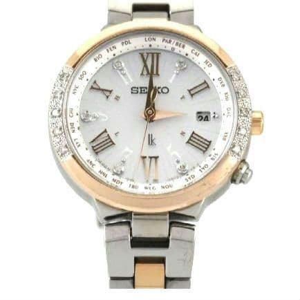 値下げ セイコー ルキア SSVV030 時計 ダイヤ入り 限定品 定価10万円