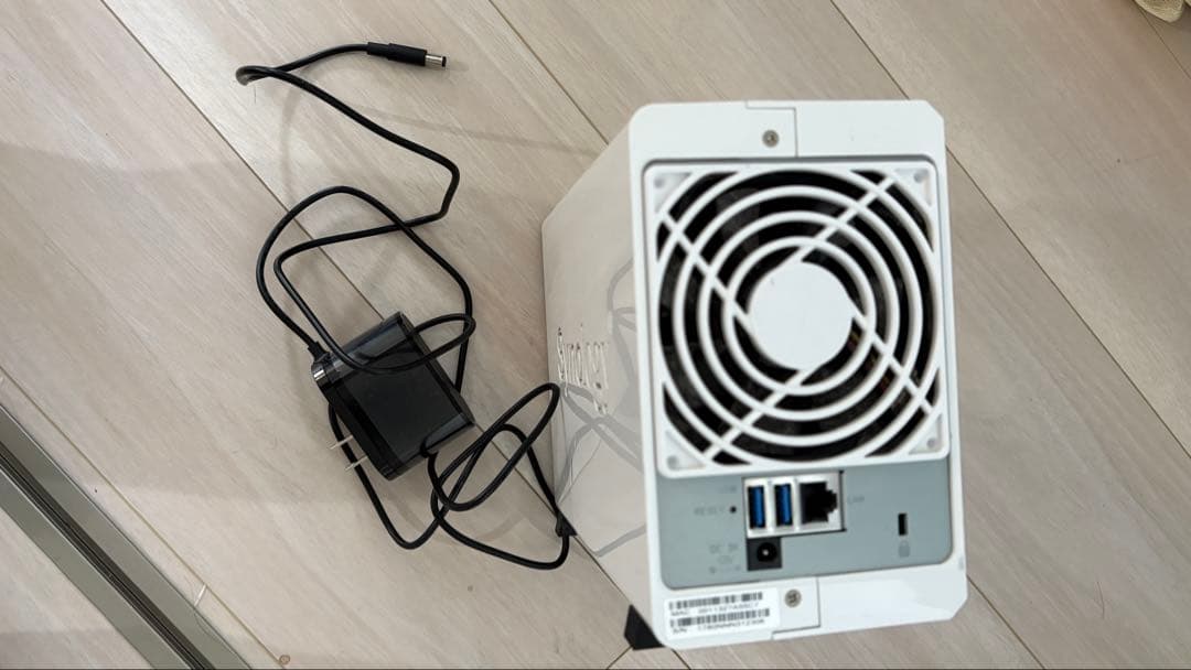 Synology NAS ホワイト DS216j動作確認済