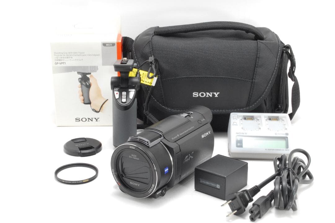【ほぼ未使用品 バック付き】 Sony FDR-AX55 GP-VPT1