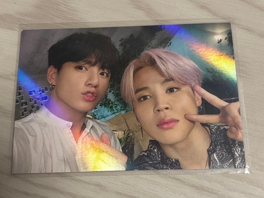 BTS MAGIC SHOP チケットホルダー ホログラムトレカ グク ジミン