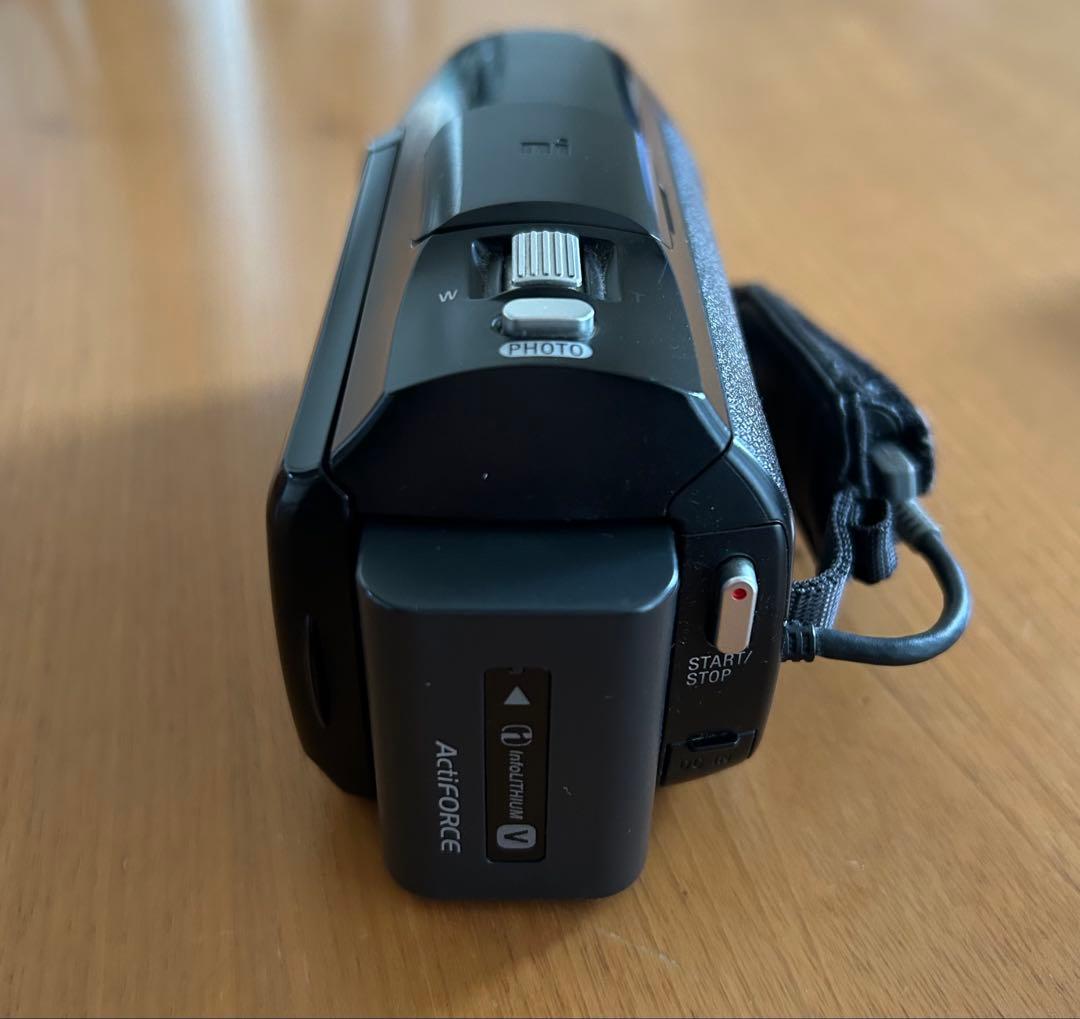 SONY HDR-CX670 ビデオカメラ 本体 ブラック 黒色 専用ケース付き