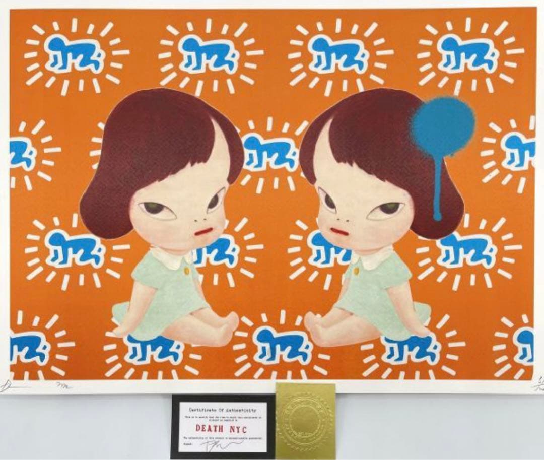 DEATH NYC 世界限定100枚 アートポスター 奈良美智25