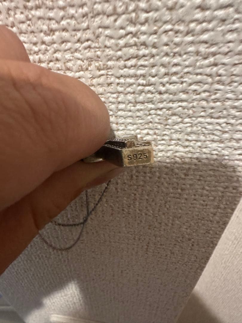 シルバー925 クロスネックレス