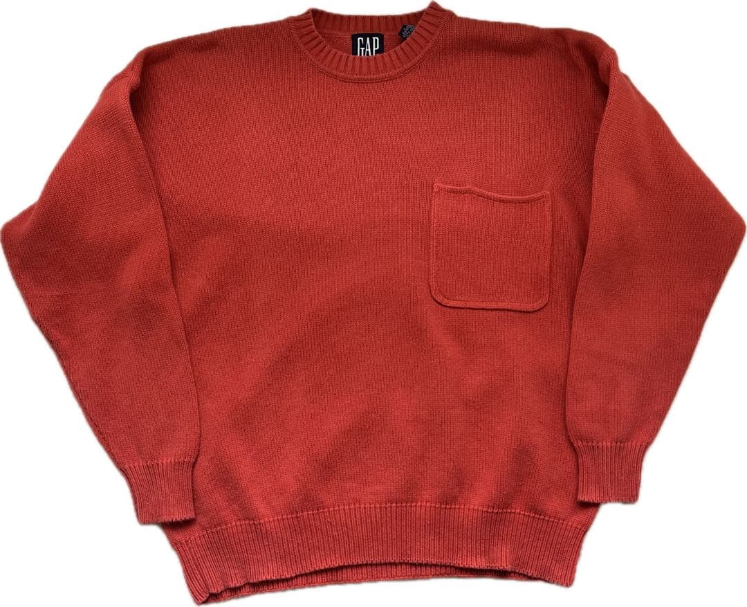 トップス 90s old gap cotton sweater