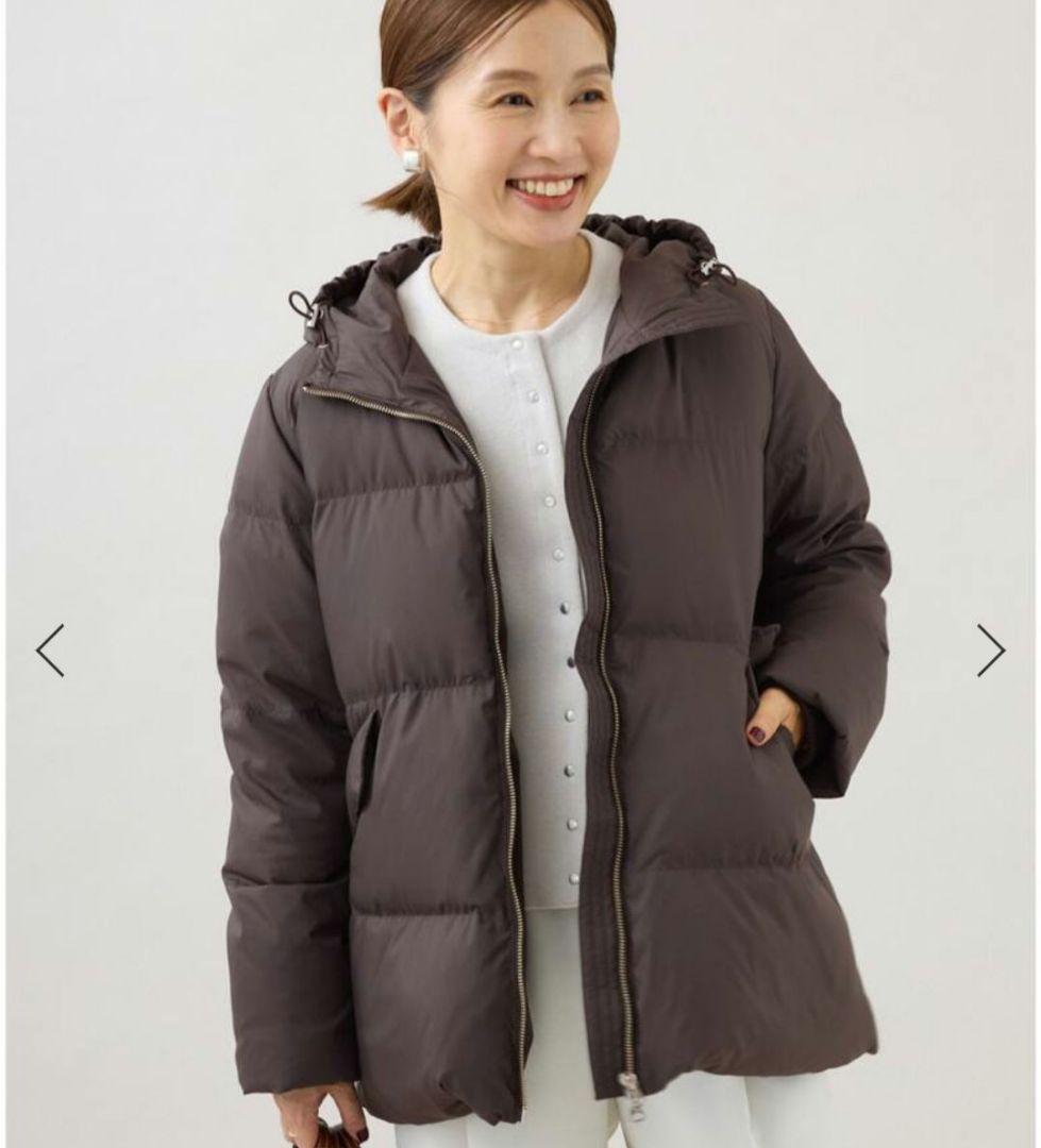 【新品未使用タグ付き】IENA LIMONTAダウンショートコートM ブラウン