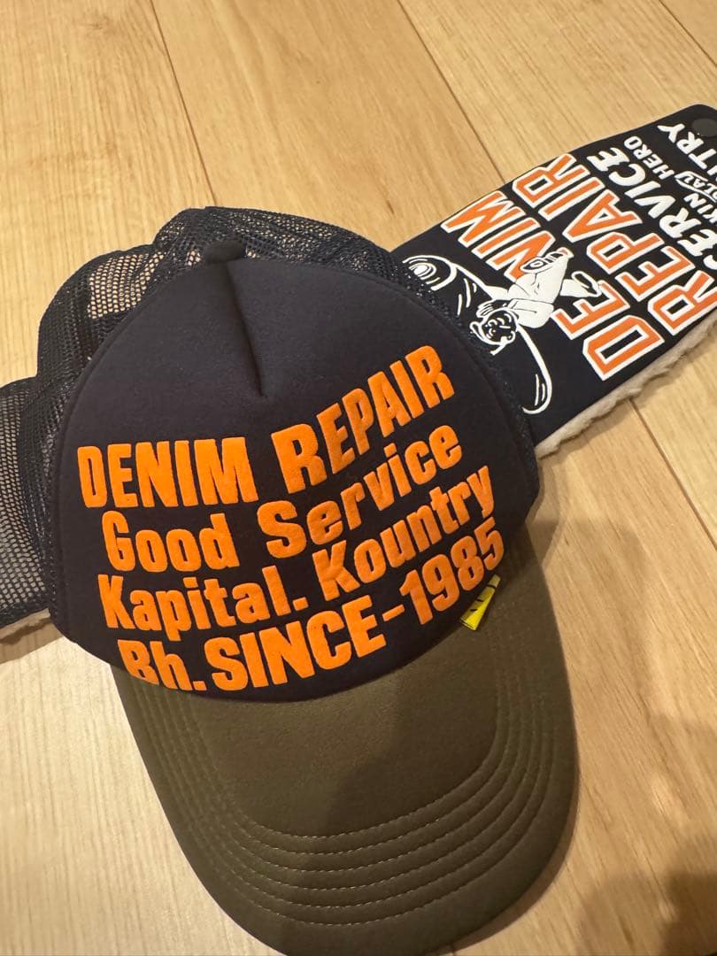 ベイビーモンスタールカ着用キャップ