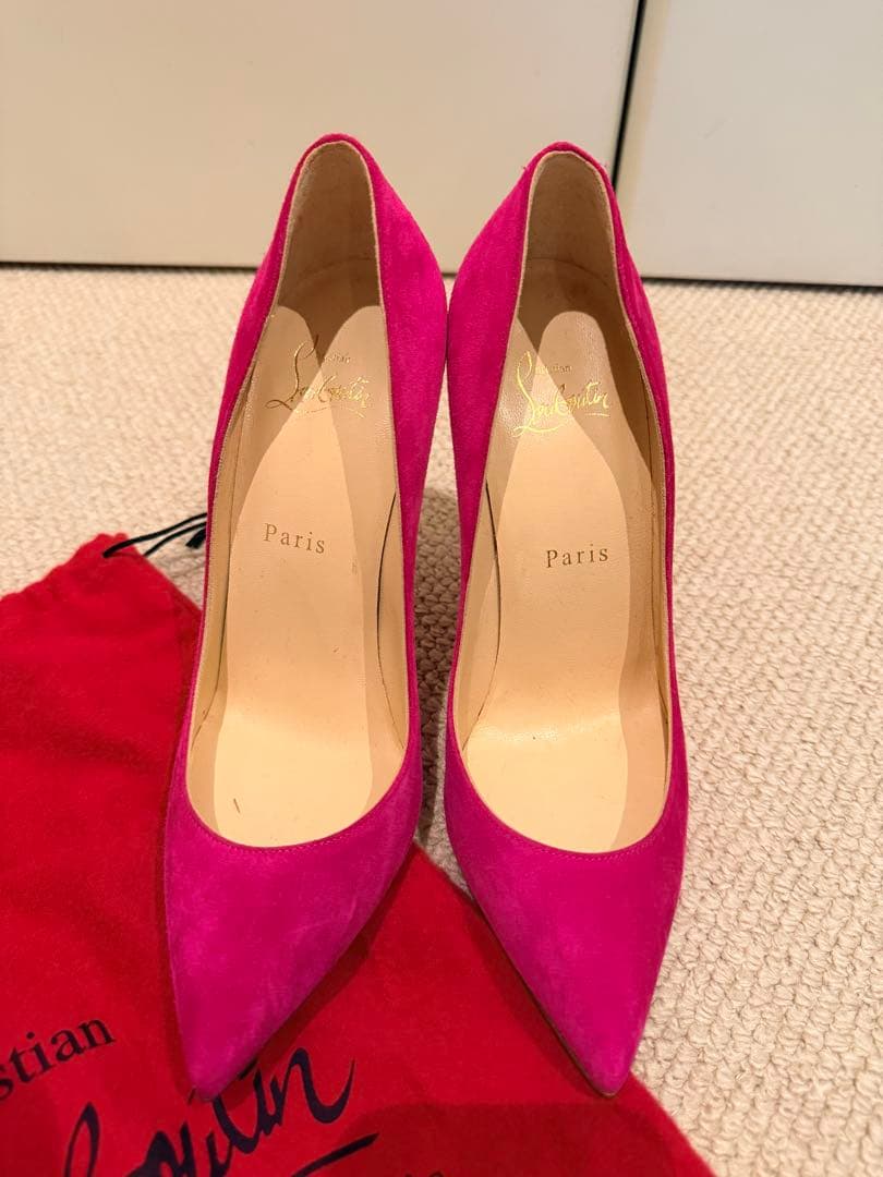 Christian Louboutin バービーピンク ハイヒール
