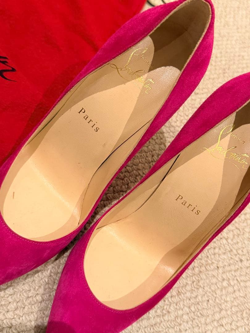 Christian Louboutin バービーピンク ハイヒール