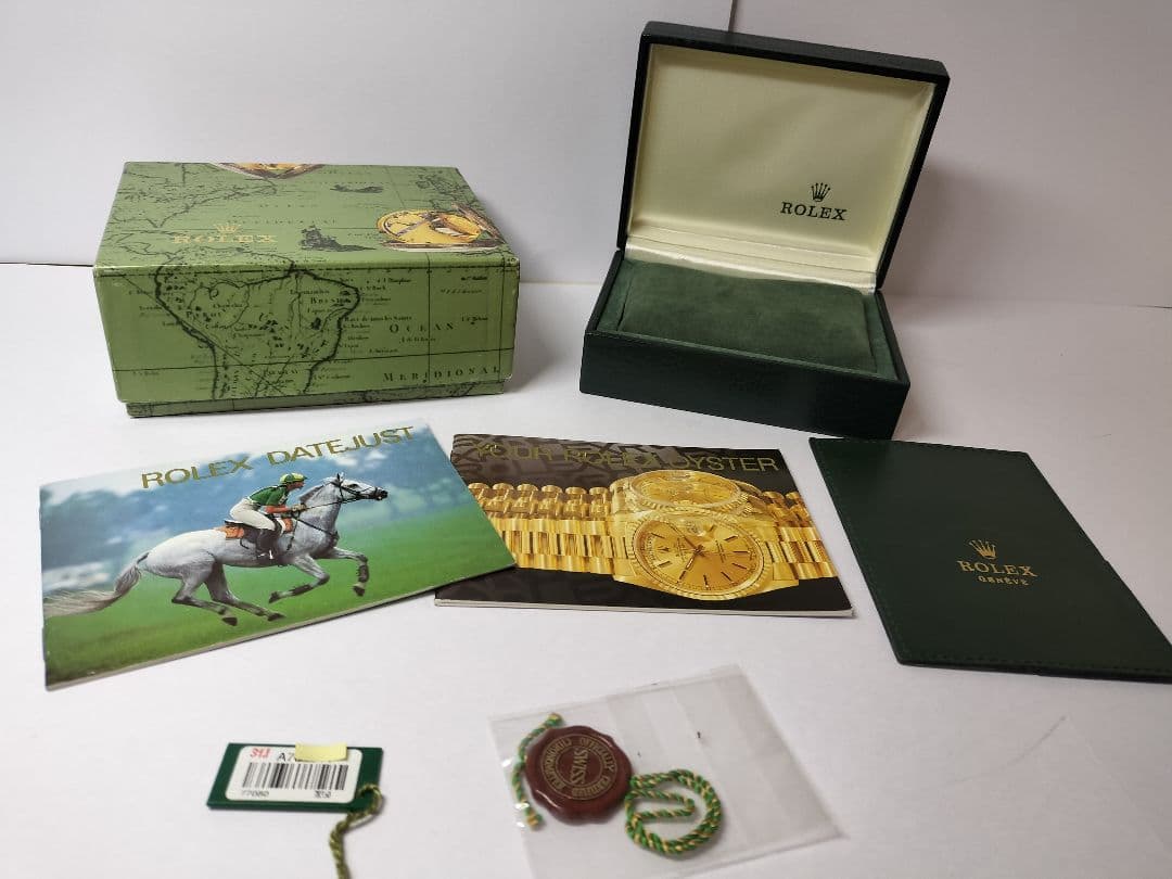 美品ROLEX オイスターパーペチュアル箱と付属品一式