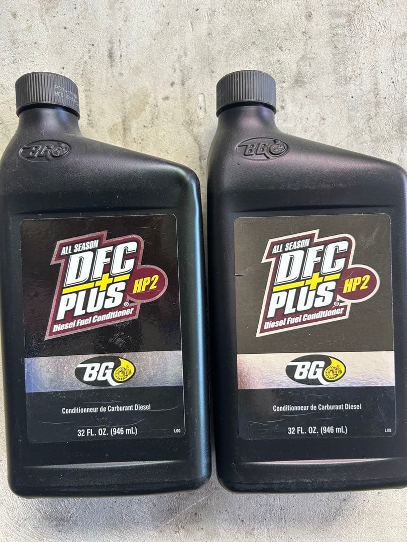 BG DFC PLUS HP2 ディーゼル　インジェクタークリーナー2本セット