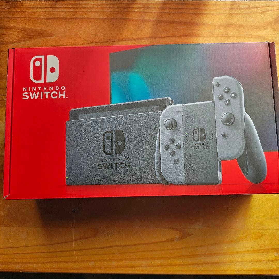 Nintendo Switch本体【Joy-Con (L) / (R) グレー】