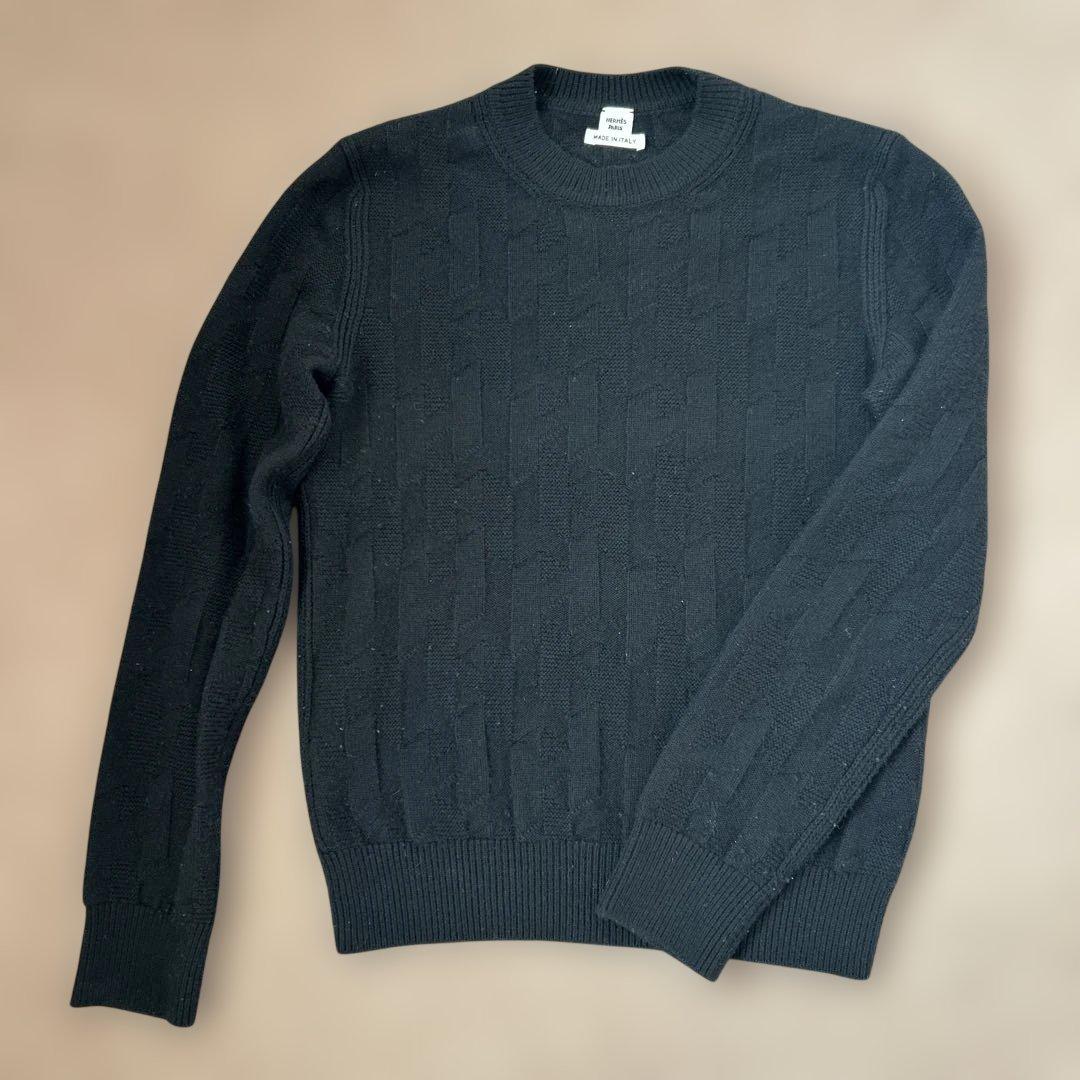 HERMÈS ブラック セーター