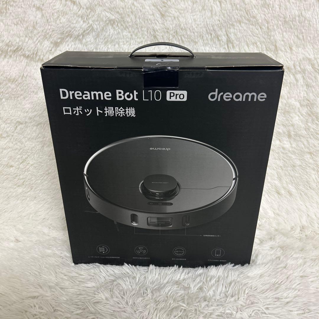 【新品未使用】ロボット掃除機　Dreame L10 pro ブラック　②