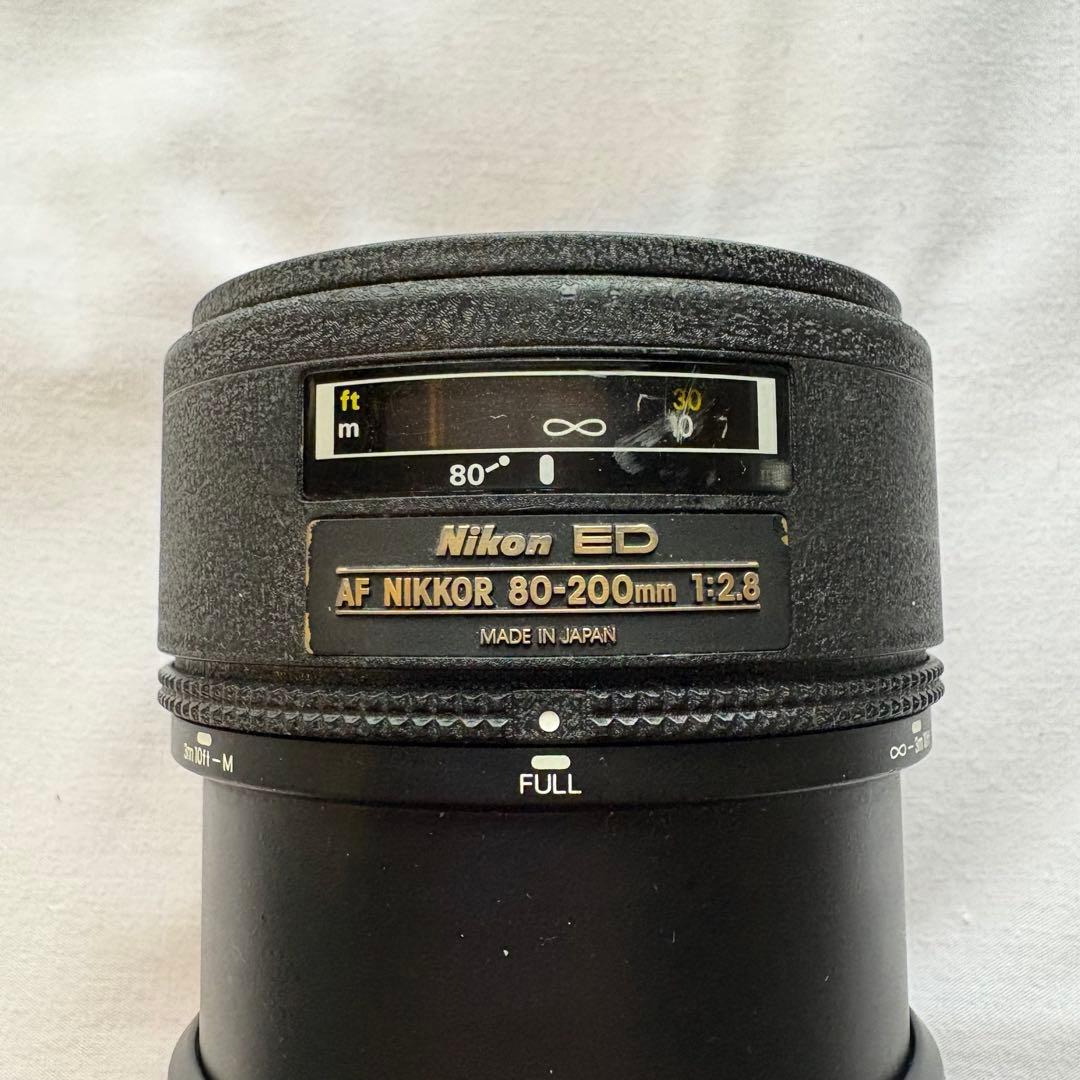 動作OK Nikon レンズ AF NIKKOR 80-200 2.8　ED
