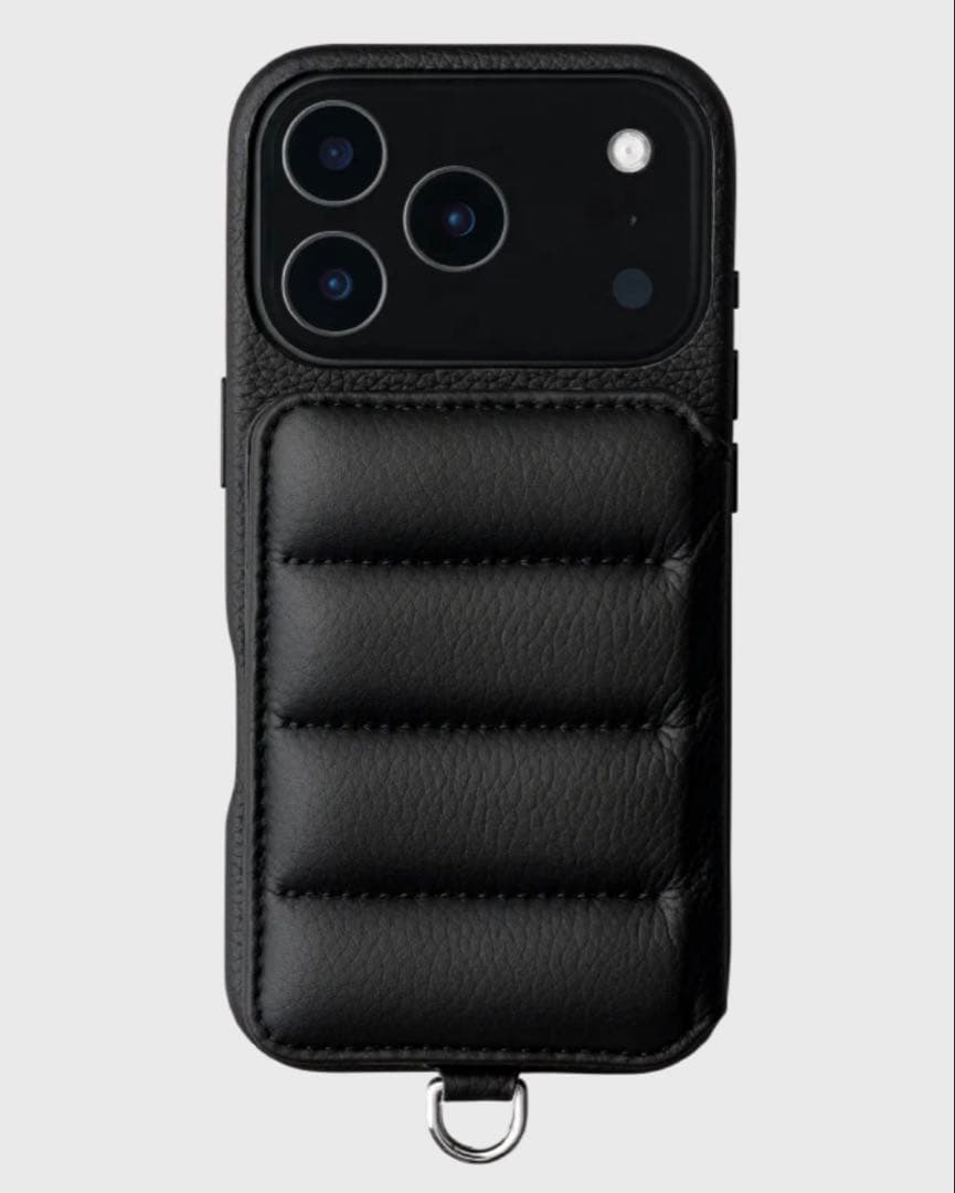 demiu iPhoneケース 17proMAX黒　デミュウ