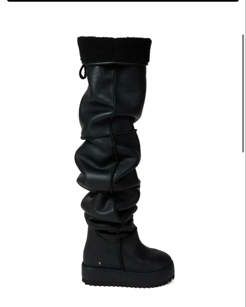 靴 YELLO JACOB LOOSE FIT LONG BOOTS