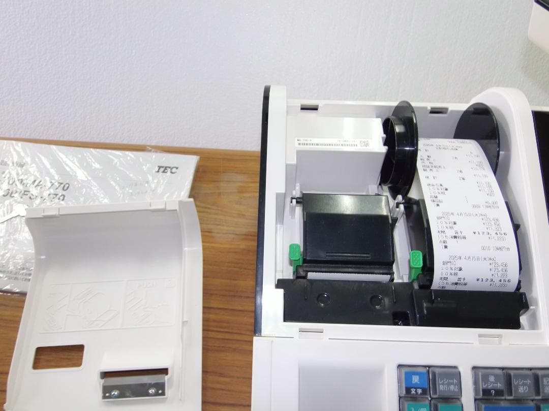 MA-700設定無料物販向10部門東芝テックインボイスレジスター25041501