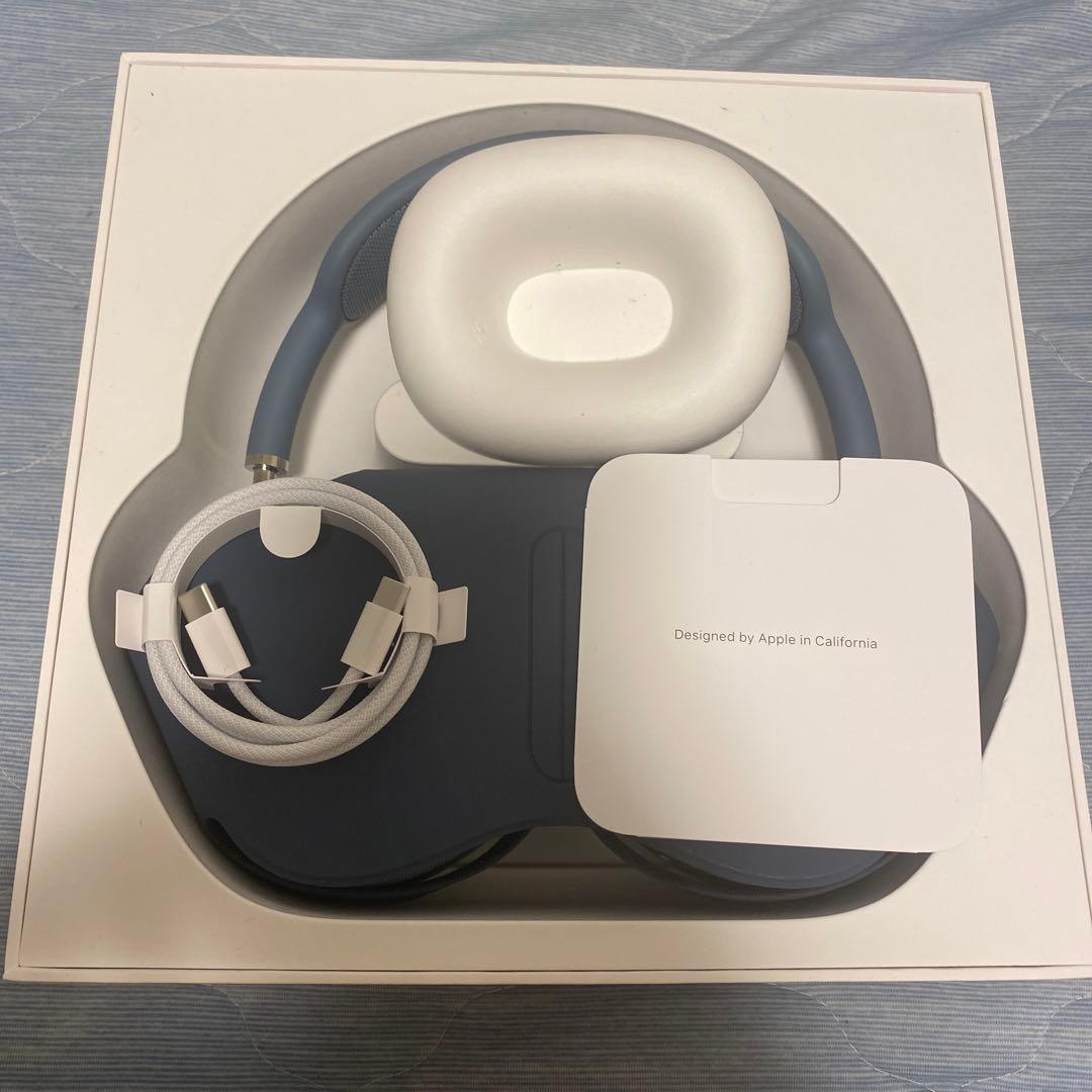 《最新モデル》AirPods Max ブルー　タイプC