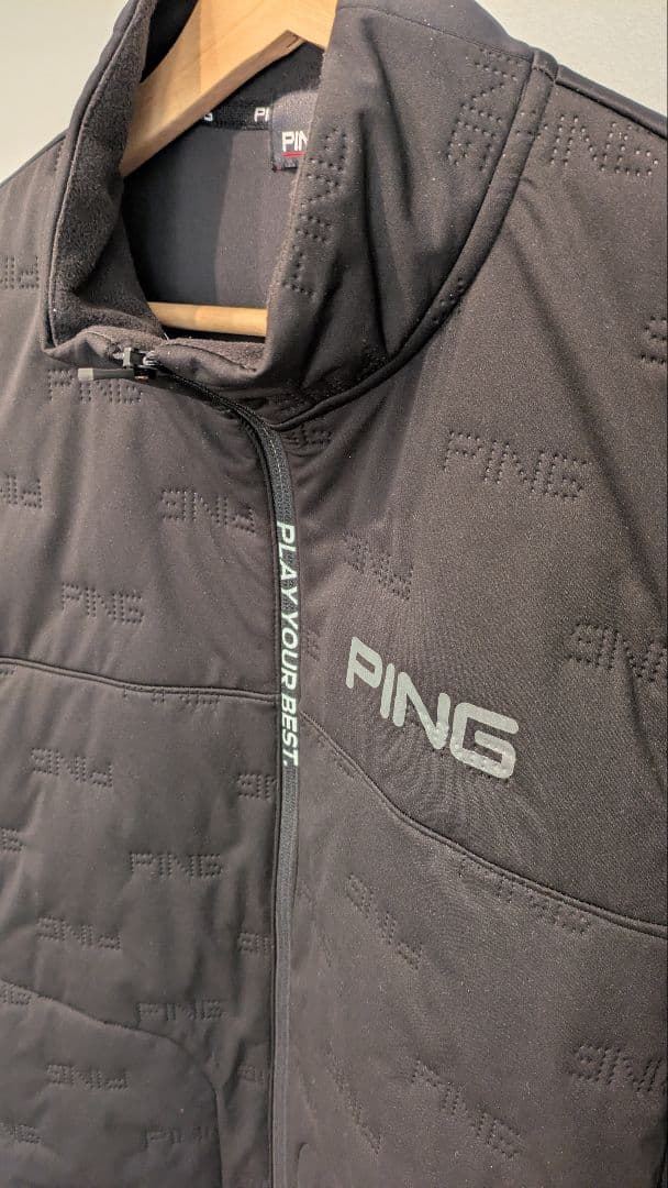 【新品】PING '25冬新作 ピンソニックハイブリッドフルジップブルゾン