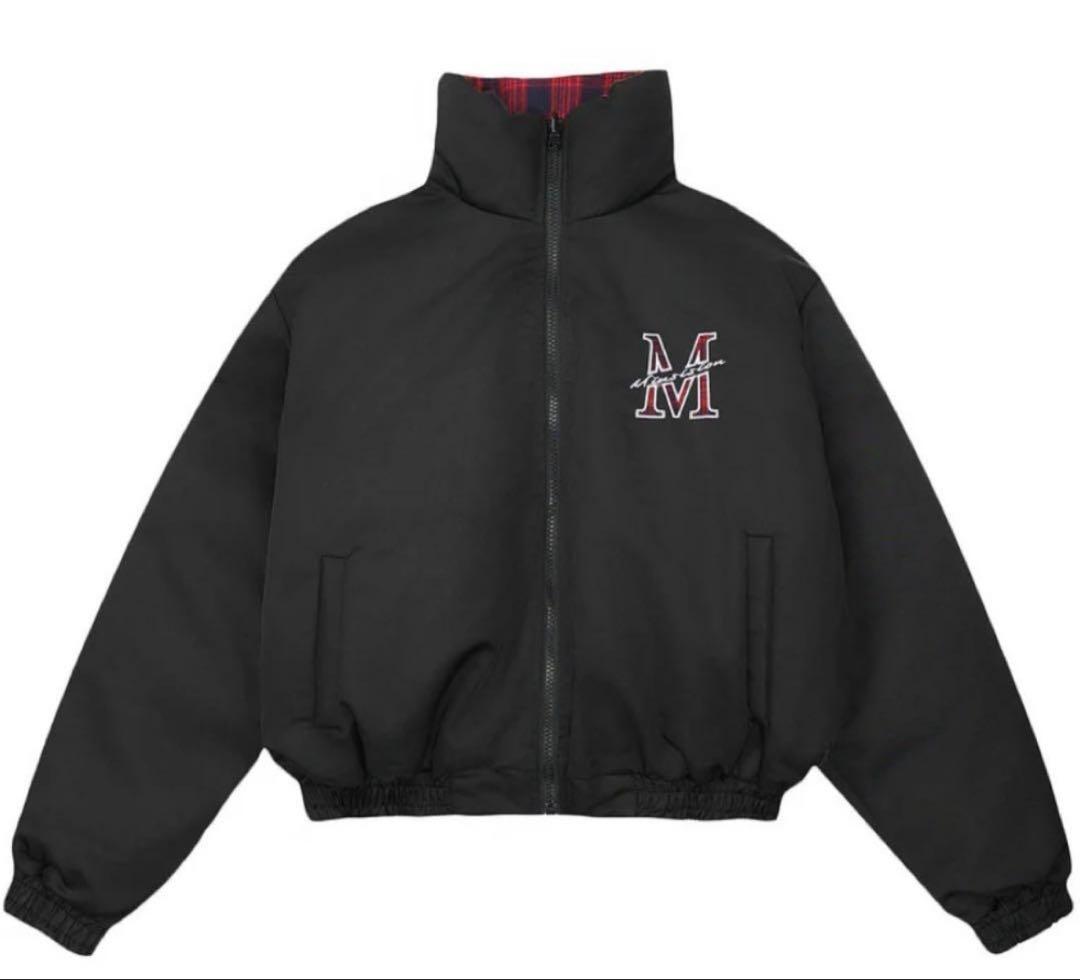 mush wear リバーシブルショートダウン　black