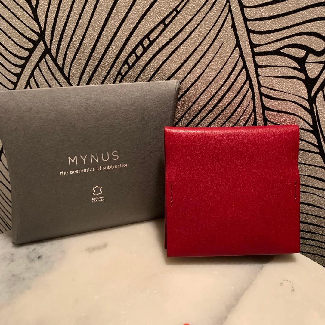 【MYNUS /FLIP UP WALLET plus】ミニマリスト　小銭　財布