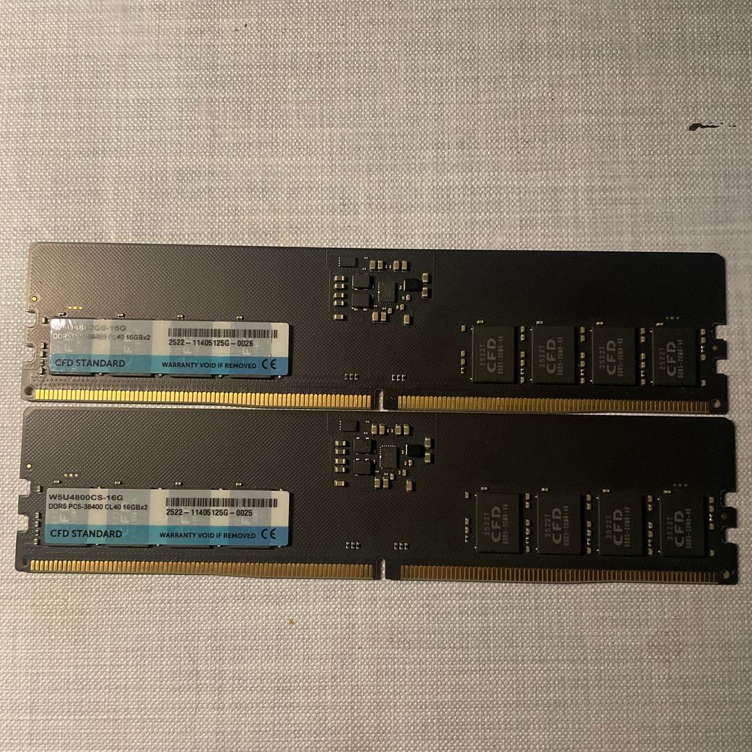 DDR5 MEMORY CFD STANDARD 16GB×2