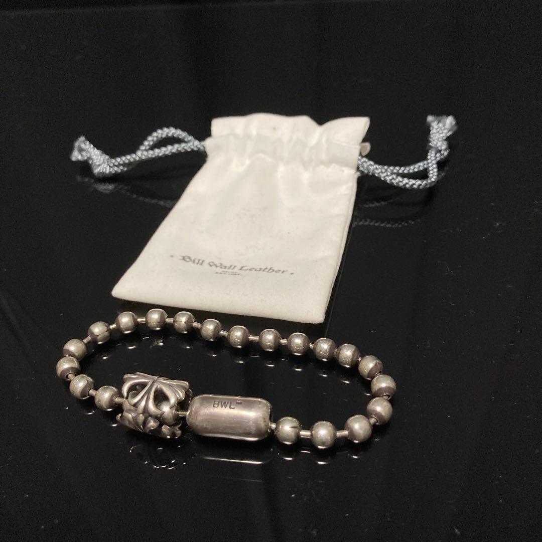 BWL ビルウォールレザー　ボールチェーン　ブレス