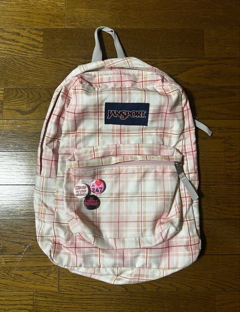 JANSPORT リュック　90s チェック　fuckthisindustry