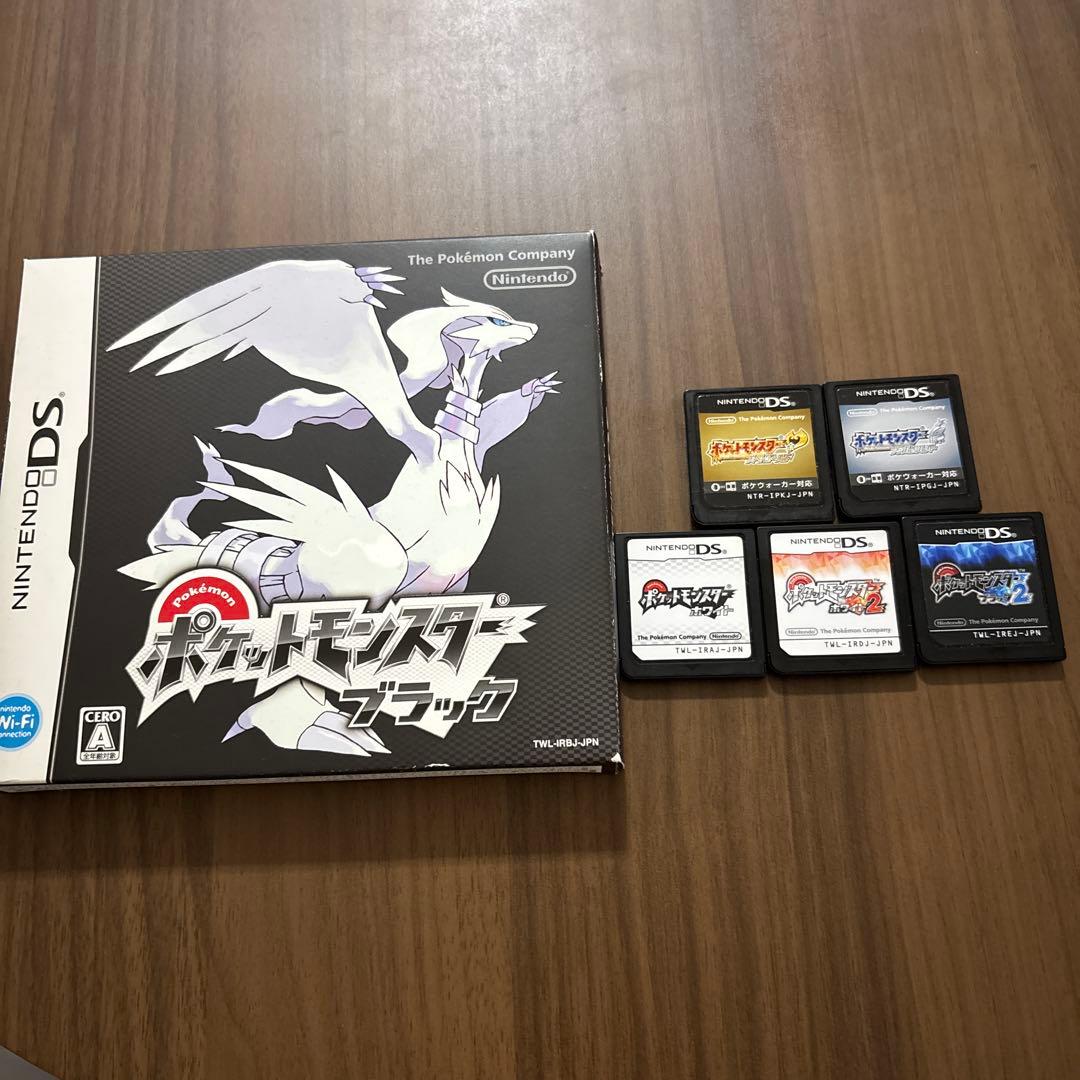 ポケモン DSソフト 6本まとめ売り 映画館セレビィあり