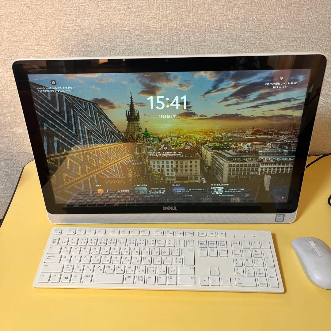 正常動作　一体型デスクトップ　Dell Inspiron22 タッチモニター