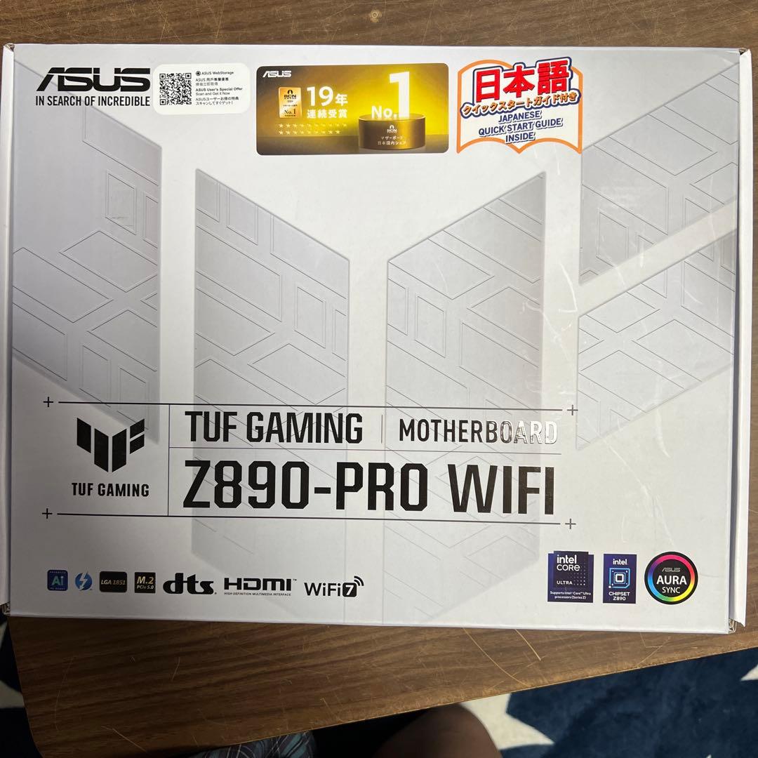 ASUS TUF Gaming Z890-PRO WIFI マザーボード