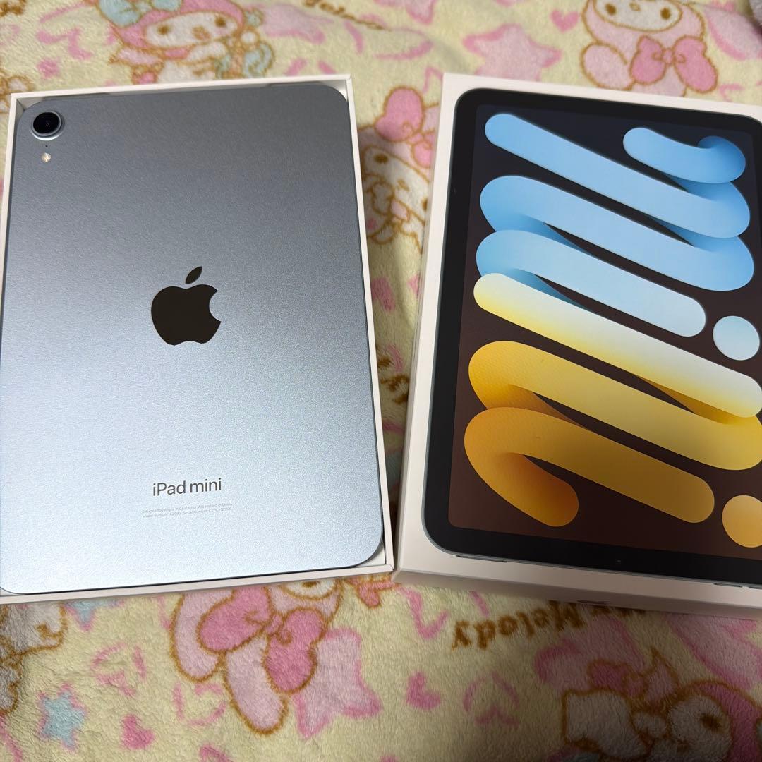 Apple iPad mini 7 ブルー 本体 512gb