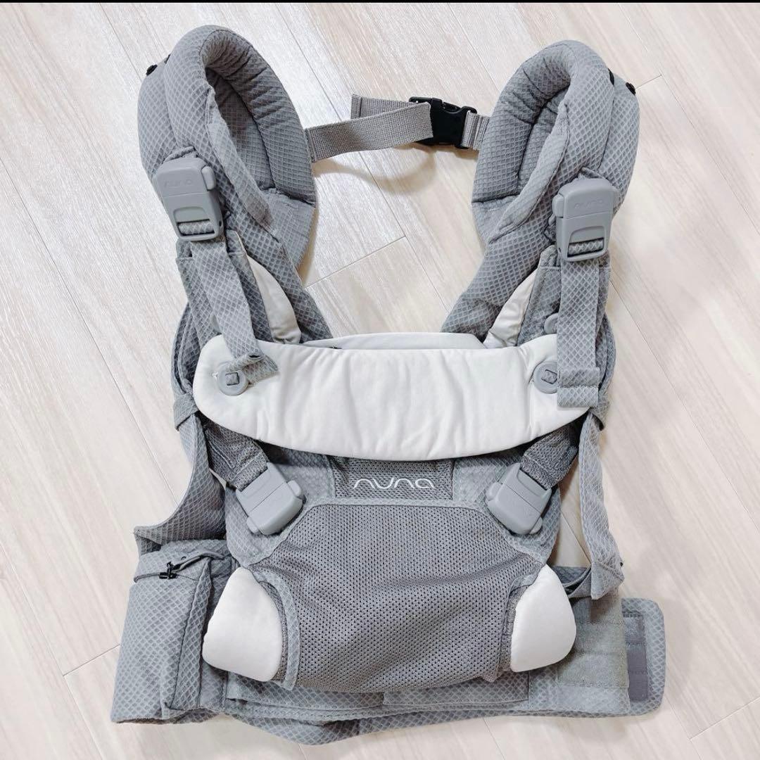 nuna cudl ヌナ　カドル　抱っこ紐　グレー　フロスト