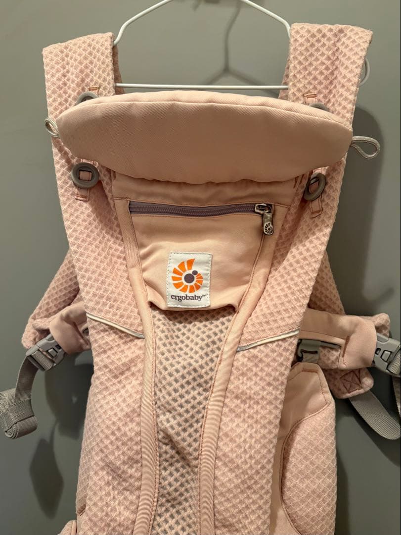 【中古超美品】エルゴベビー 抱っこ紐 オムニブリーズ ピンククォーツ