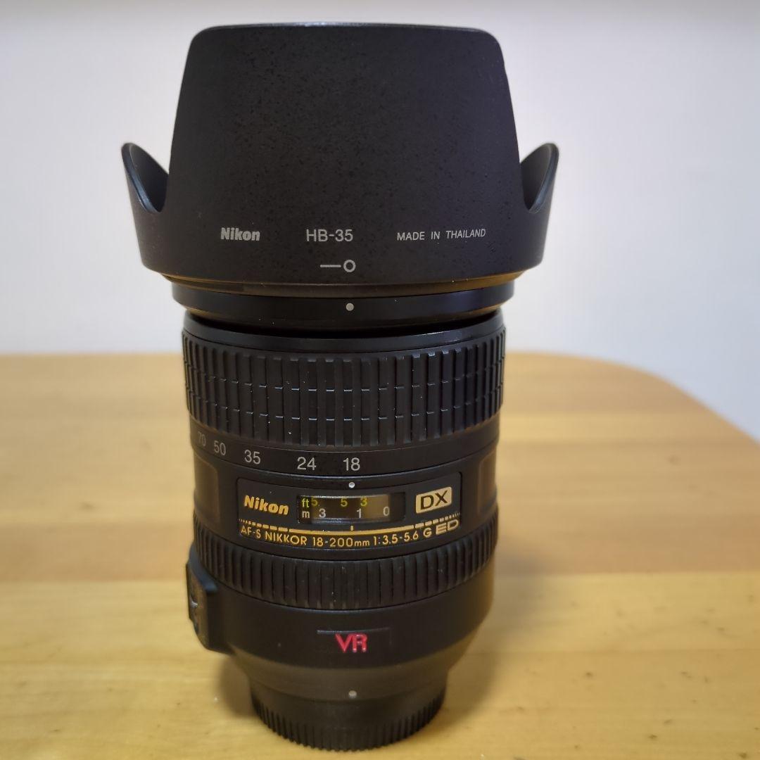 ニコン AF−S DX VR 18-200mm f3.5-5.6G IF-ED