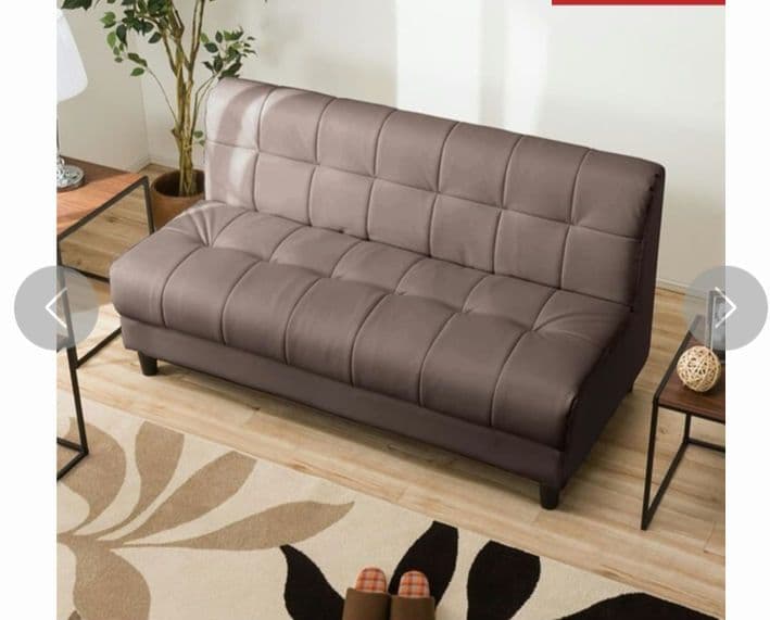 ニトリ　ソファ NSクリーンボックス モカ　幅144cm