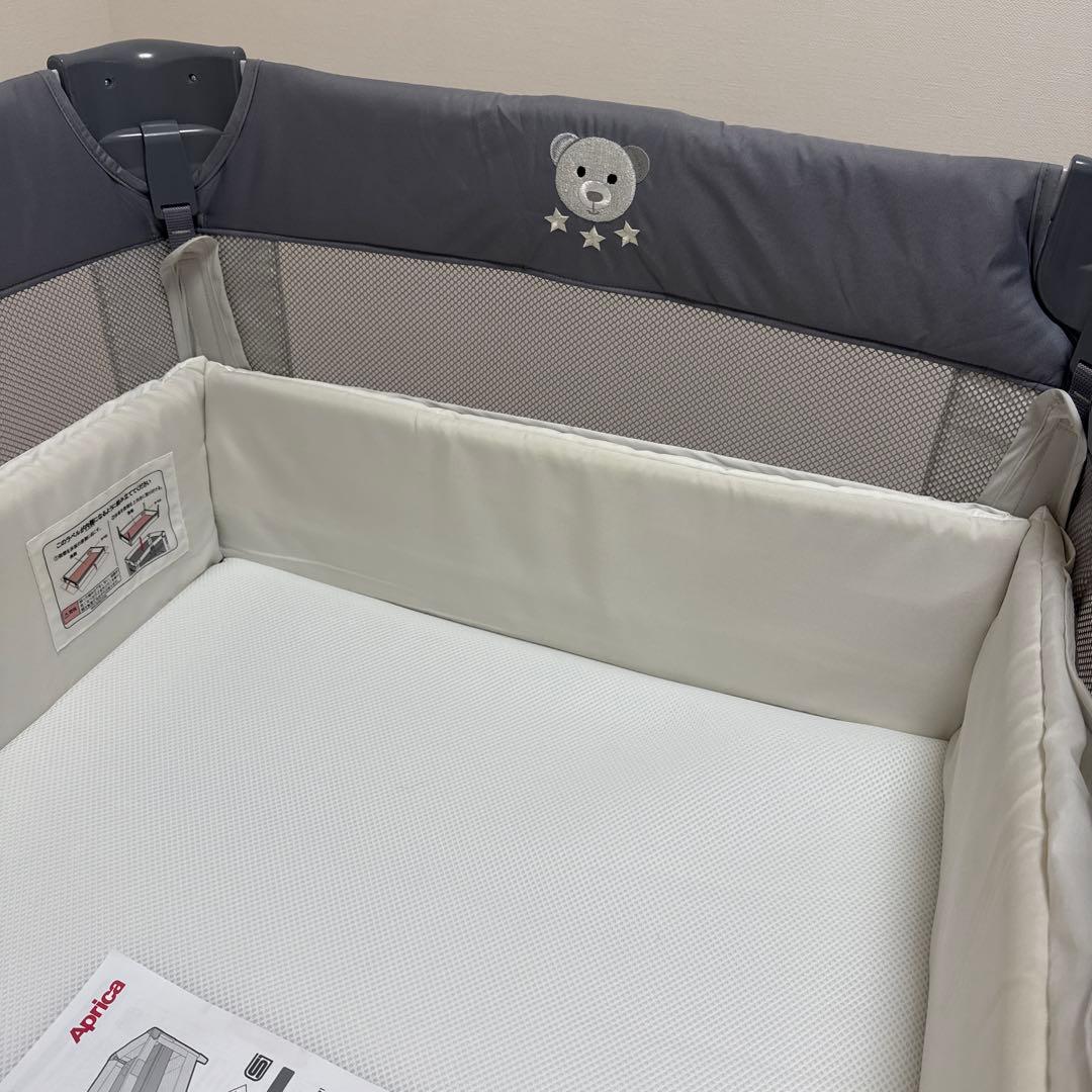 Aprica ココネルエアー　グレーベアー　美品　送料込