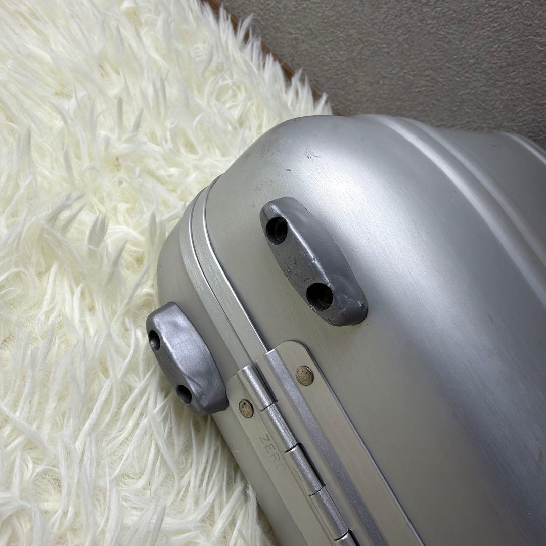 美品　ゼロハリバートン　アタッシュケース　クリアハンドル　アルミ