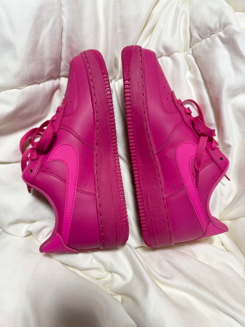 NIKE エアフォース1 ピンク　25cm