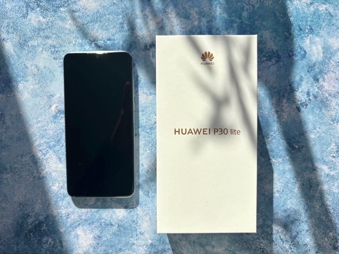 【美品】HUAWEI P30 lite 本体　パールホワイト