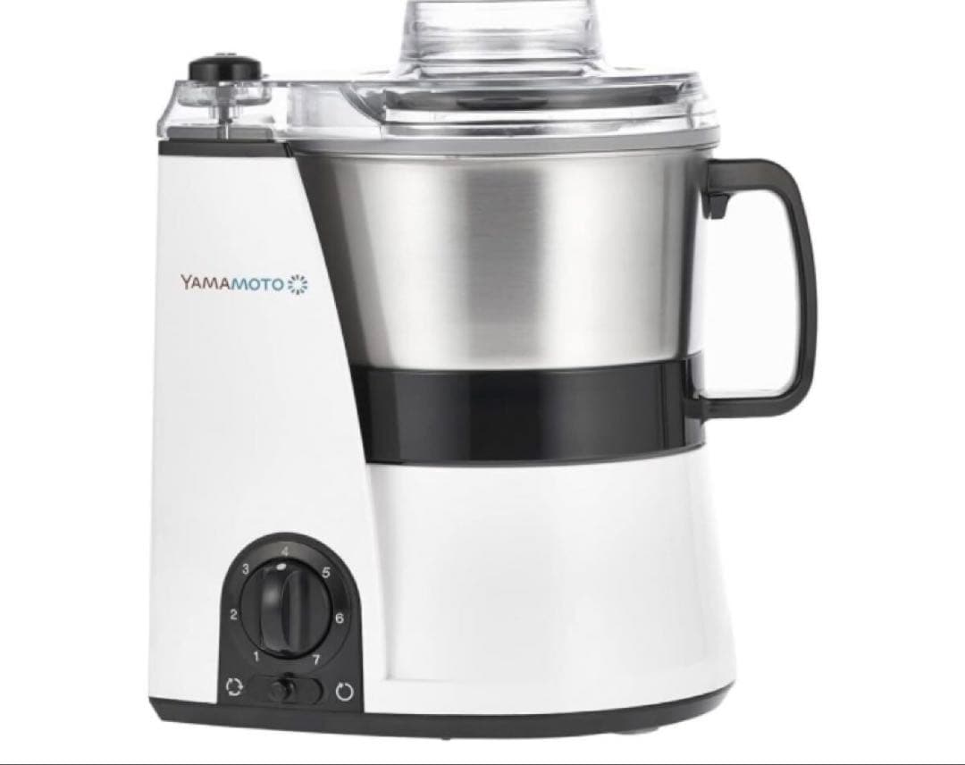 未使用 ヤマモト フードプロセッサー YE-MM41 MM41 白 ミキサー ①
