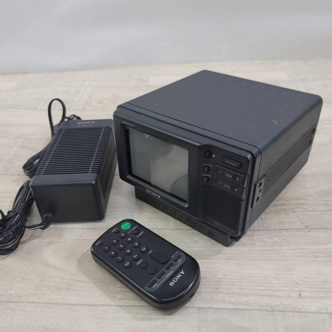 現状品 SONY XKV-55 INDEXTRON モバイルテレビ ブラウン管
