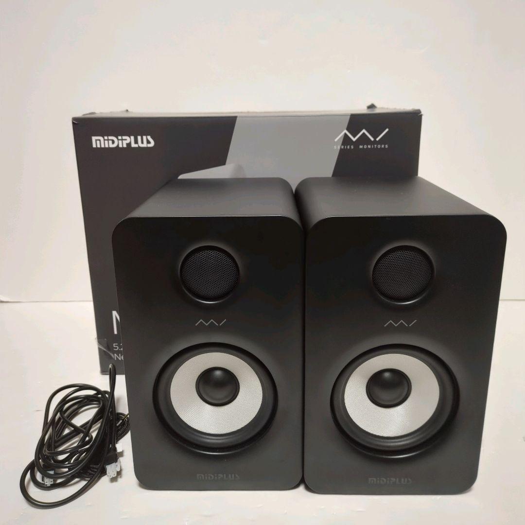 MIDIPLUS mi5 II 5.25インチ 黒 ペアスピーカー 廃番モデル