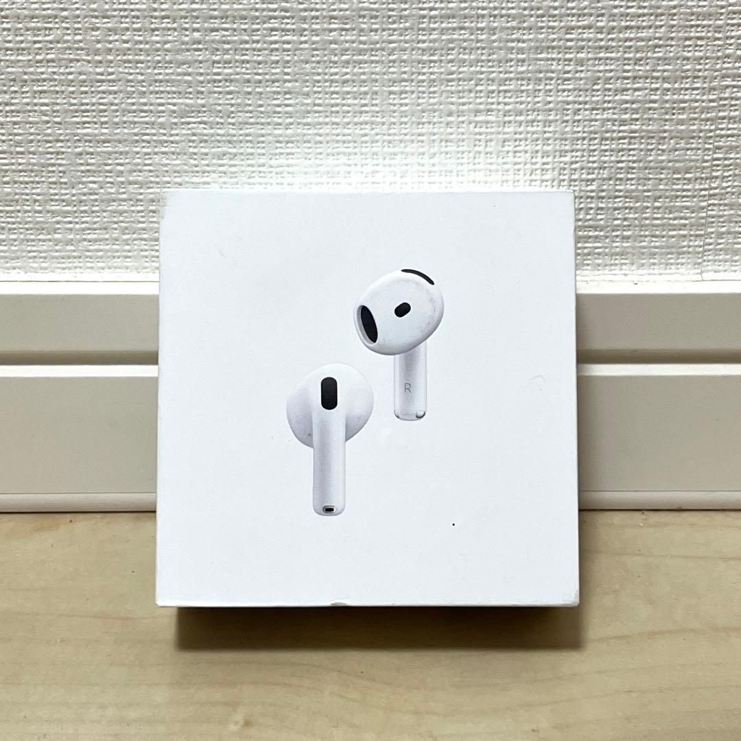 Apple AirPods 4 アクティブノイズキャンセリング搭載