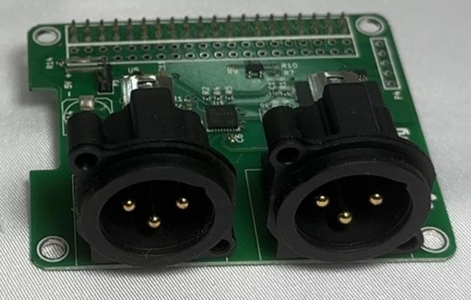 【ラズパイ用DAC】HifiBerry DAC+ PRO XLR