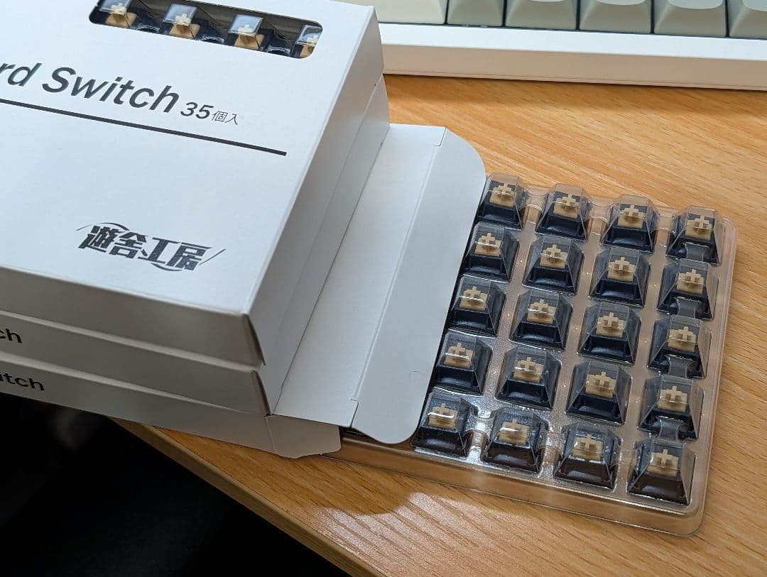 gateron lanes キースイッチ105個新品